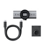 Logitech Webcam MX BRIO 705 for Business 4K silver/black AI image enhancement, RightSight, RightLight