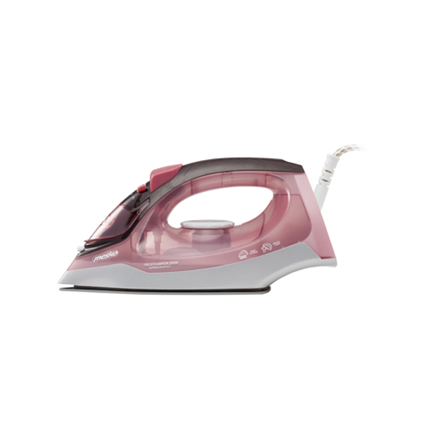 Mesko Iron MS 5028 Steam Iron 2600 W Continuous steam 35 g/min Steam boost performance 60 g/min Pink/Grey