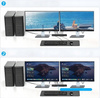 KVM Switch HDMI DP 2x2 KONSOLA PRZEŁĄCZNIK DISPLAYPORT 2 Monitory 4xUSB 3.0
