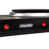 Mesko Electric stove MS 6509 Number of burners/cooking zones 2 Black Electric