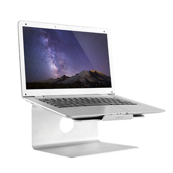 Logilink AA0104 17 " Notebook Stand Aluminium Suitable for the MacBook series and most 11“-17“ laptops