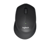 Logitech | Mouse | M330 Silent Plus | Wireless | Black