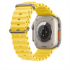 Apple Ocean Band Extension 49 Strap fits 130–200mm wrists Yellow Fluoroelastomer