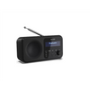 Sharp DR-P420(BK) Tokyo Portable Digital Radio, FM/DAB/DAB+, Bluetooth 5.0, USB or Battery Powered, Midnight Black Sharp Tokyo Portable Digital Radio DR-P420(BK) Midnight Black USB port Headphone out Bluetooth FM radio