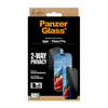 PanzerGlass Screen protector | Apple | iPhone 17 Pro | Glass | Transparent | Ultra-Wide Fit w. EasyAligner