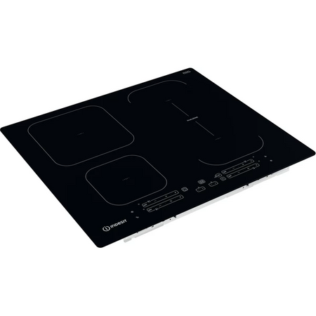 INDESIT Hob IB 65B60 NE  Induction, Number of burners/cooking zones 4, Touch, Timer, Black