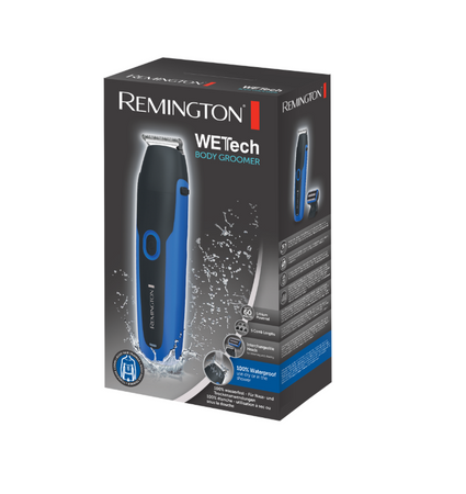Remington | Body Trimmer | BHT6256 WETech | Cordless | Wet & Dry | Number of length steps 5 | Blue/Black