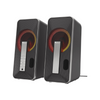 Genesis | Computer Speaker | Helium 100BT RGB | Bluetooth | Silver/Black | Ω | Gaming Speakers | Wireless connection