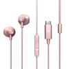 Energy Sistem Wired Earphones | EasyPods Type C | Built-in microphone | USB-C | Rose Gold