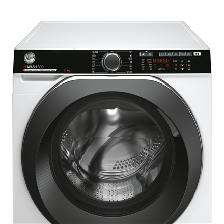 Hoover Washing Machine HWP610AMBC/1-S Energy efficiency class A Front loading Washing capacity 10 kg 1600 RPM Depth 59 cm Width 60 cm Display LCD Steam function Wi-Fi White