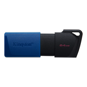 Kingston USB 3.2 Flash Drive DataTraveler Exodia M 64 GB USB 3.2 Black/Blue