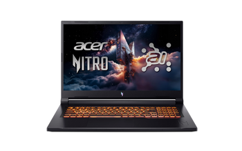 Acer | Nitro V 17 AI ANV17-41-R9XF | Obsidian Black | 17.3 " | IPS | QHD | 2560 x 1440 pixels | AMD Ryzen 7 | 260 | 32 GB | DDR5 | Solid-state drive capacity 1000 GB | NVIDIA GeForce RTX 5070 | GDDR7 | 8 GB | Windows 11 Home | 802.11ax | Bluetooth version