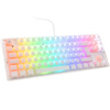 Klawiatura do gier Ducky One 3 Aura Biała, RGB LED - MX-Speed-Silver