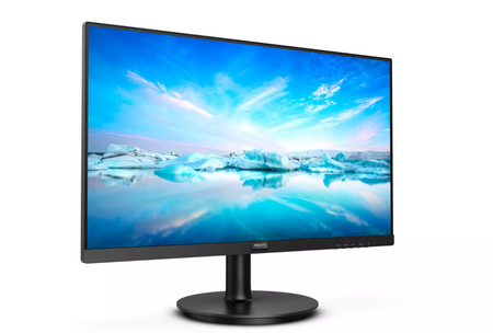Philips LCD Monitor 242V8LA/00 23.8  ", FHD, 1920 x 1080 pixels, VA, 16:9, Black, 4 ms, 250 cd/m², Headphone out, 75 Hz, W-LED system, HDMI ports quantity 1