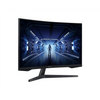 Samsung Curved Gaming Monitor LC32G55TQBUXEN 32 " VA WQHD 16:9 1 ms 300 cd/m² Black 144 Hz HDMI ports quantity 1