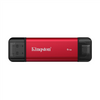 Kingston Dual Portable Solid-State Drive, USB Type-A and Type-C | 1000 GB | Solid-state drive interface USB 3.2 Gen 2 | Read speed 1050 MB/s | Write speed 950 MB/s
