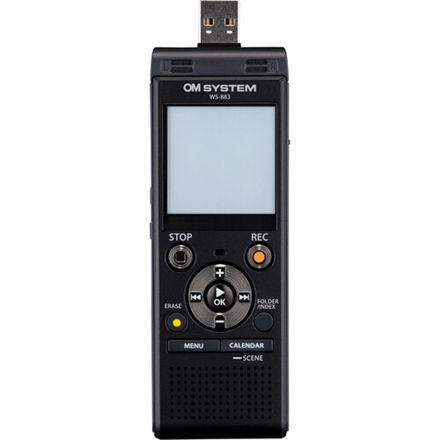 Olympus Digital Voice Recorder  WS-883 Black MP3 playback