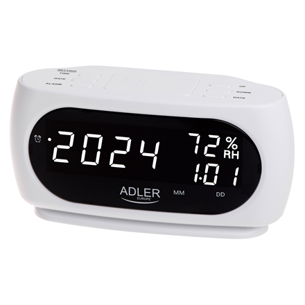 Adler LED clock with thermometer | AD 1186