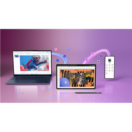 Lenovo Yoga Tab Wi-Fi (without power adapter) | ZAG60208SE | 11.1 " | Seashell | 3200 x 2000 pixels | Qualcomm | Snapdragon 8 Gen 3 Mobile Platform | 12 GB | Soldered LPDDR5x | 256 GB | Wi-Fi | Front camera | 13 MP | Rear camera | 13+2 MP | Bluetooth | 5.