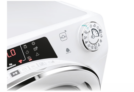 Candy Washing Machine with Dryer | ROW4964DWMCT/1-S | Energy efficiency class A/D | Front loading | Washing capacity 9 kg | 1400 RPM | Depth 58 cm | Width 60 cm | Display | Digit | Drying system | Drying capacity 6 kg | Steam function | White