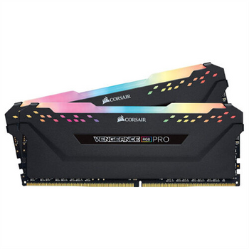 Corsair Vengeance RGB Pro schwarz, DDR4-3600, CL18 - 16 GB Dual-Kit