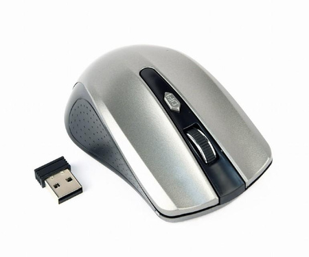 Gembird Mouse MUSW-4B-04-BG Standard Black/ Space Grey Wireless