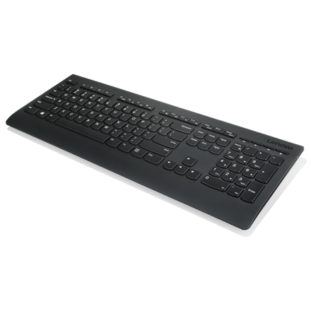 Lenovo Professional Professional Wireless Keyboard and Mouse Combo - US English with Euro symbol Keyboard and Mouse Set Wireless Mouse included US US English Numeric keypad Wireless connection Black