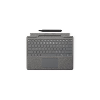 Surface Pro Keyboard [DE/AT] Platin+ Slim Pen 2 Schwarz mit Copilot Button