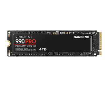 Samsung 990 PRO Series NVMe SSD, PCIe 4.0 M.2 Typ 2280 - 4 TB