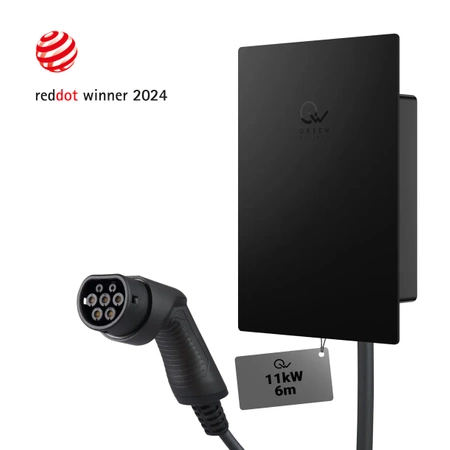 Zielona Stacja Ładowania 2 Pro Slim 11kW 6m