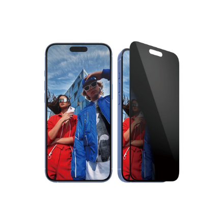 PanzerGlass Privacy  Screen Protector iPhone 16 Plus / iPhone 15 Plus | Ultra-Wide Fit | PanzerGlass