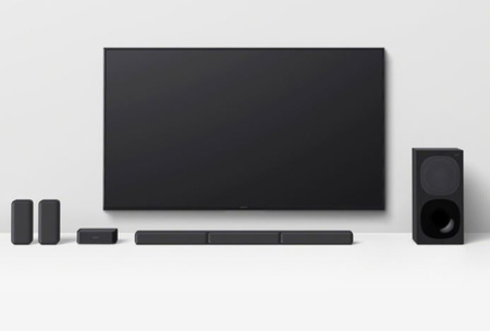 Sony HT-S40R 5.1ch Home Cinema Soundbar with Wireless Rear Speakers USB port Wi-Fi Bluetooth Wireless connection Black
