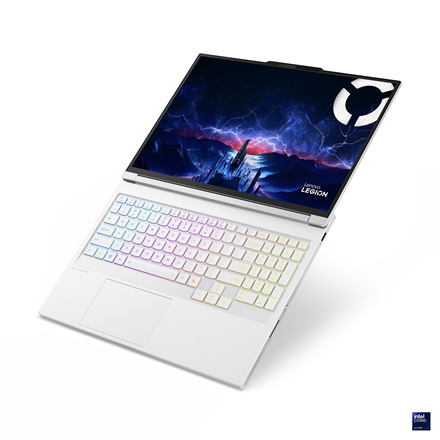 Lenovo Legion 7 16IAX10 | Glacier White | 16 " | OLED | WQXGA | 2560 x 1600 pixels | Intel Core Ultra 9 | 275HX | 32 GB | CSODIMM DDR5 | Solid-state drive capacity 2000 GB | NVIDIA GeForce RTX 5070 | GDDR7 | 8 GB | Windows 11 Home | 802.11be | Bluetooth v