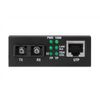 Digitus Fast Ethernet Media Converter, Multimode SC connector, 1310nm, up to 2km 	DN-82020-1 SC duplex  10/100M RJ45 port