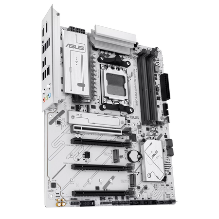 Asus B850 MAX GAMING WIFI W | Processor family AMD | Processor socket AM5 | DDR5 | Supported hard disk drive interfaces SATA, M.2 | Number of SATA connectors 4