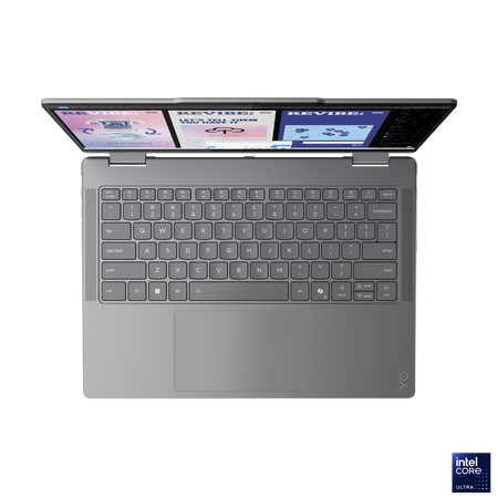 Lenovo Yoga 7 2-in-1 14ILL10 | Luna Grey | 14 " | OLED | Touchscreen | WUXGA | 1920 x 1200 pixels | Glossy | Intel Core Ultra 5 | 226V | 16 GB | Soldered LPDDR5x | Solid-state drive capacity 512 GB | Intel Arc Graphics | Windows 11 Home | 802.11be | Bluet