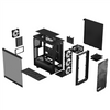Fractal Design Meshify 2 Compact Lite RGB Side window Black TG Light Mid-Tower Power supply included No