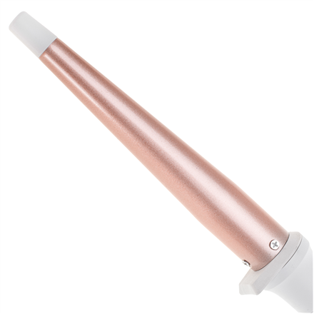Adler Conical curling iron | AD 2119 | Barrel diameter 12-25 mm | Temperature (min) 120 °C | Temperature (max) 200 °C | Number of heating levels 5 | 45 W | White/Pink