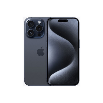 Apple iPhone 15 Pro Blue Titanium 6.1 " Super Retina XDR display with ProMotion Apple A17 Pro Internal RAM 8 GB 128 GB Dual SIM Nano-SIM and eSIM 3G 5G 4G Main camera 48+12+12 MP Secondary camera 12 MP iOS 17