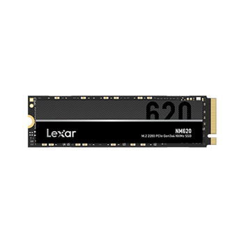 Lexar M.2 NVMe SSD NM620 2000 GB SSD form factor M.2 2280 SSD interface PCIe Gen3x4 Write speed 3000 MB/s Read speed 3300 MB/s