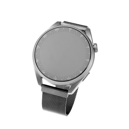 Fixed | Mesh Strap for Smatwatch, Quick Release 22mm | Black