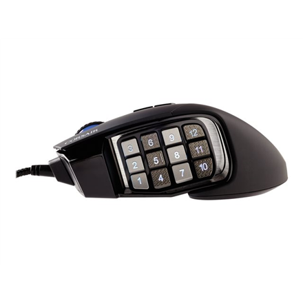 Corsair SCIMITAR RGB ELITE Wired Gaming Mouse Black