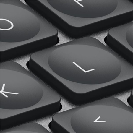Logitech Keyboard MX Keys for Business [CH] graphite BT +++ beleuchtete Tasten, BrownBox