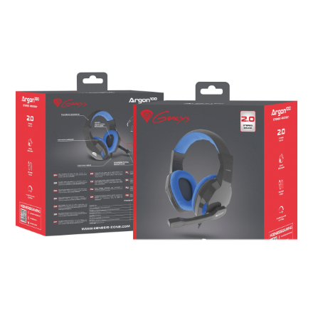 Genesis | Gaming Headset | ARGON 100 | Headband/On-Ear