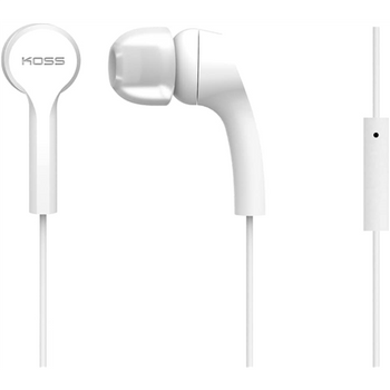 Koss Headphones KEB9iW Wired In-ear Microphone White