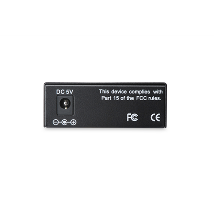 Digitus Fast Ethernet Media Converter, Multimode SC connector, 1310nm, up to 2km 	DN-82020-1 SC duplex  10/100M RJ45 port