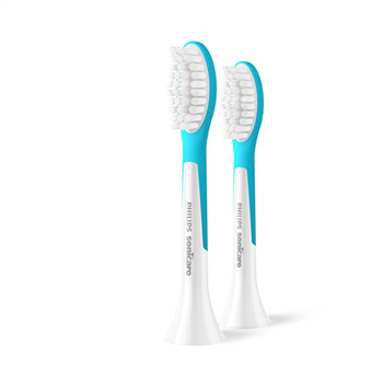 Philips Replacement brush heads | HX6042/90 Sonicare | Heads | For kids | Number of brush heads included 2 | White/Blue