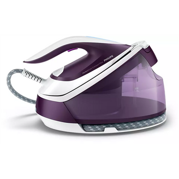 Philips Ironing System GC7933/30 PerfectCare Compact Plus 2400 W 1.5 L 6.5 bar Auto power off Vertical steam function Calc-clean function Purple