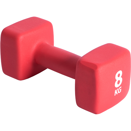 Pure2Improve P2I201450 Dumbbells 7.978 kg 1 pcs 8 kg Red
