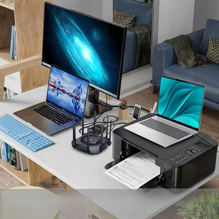 SPLITTER LAN 1x4 ADAPTER ROZDZIELACZ SWITCH 2xRJ45 ETHERNET 1000Mb GIGABIT